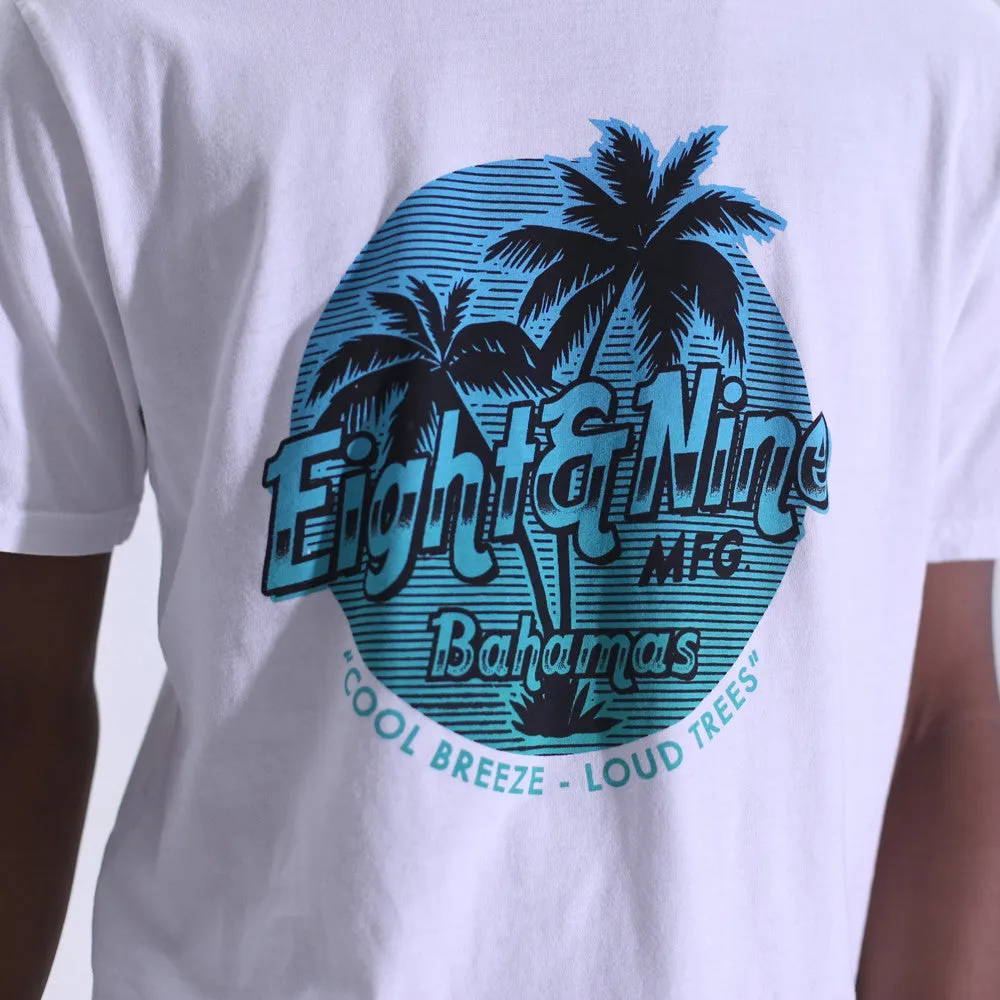 Bahamas Long Line T Shirt Ocean