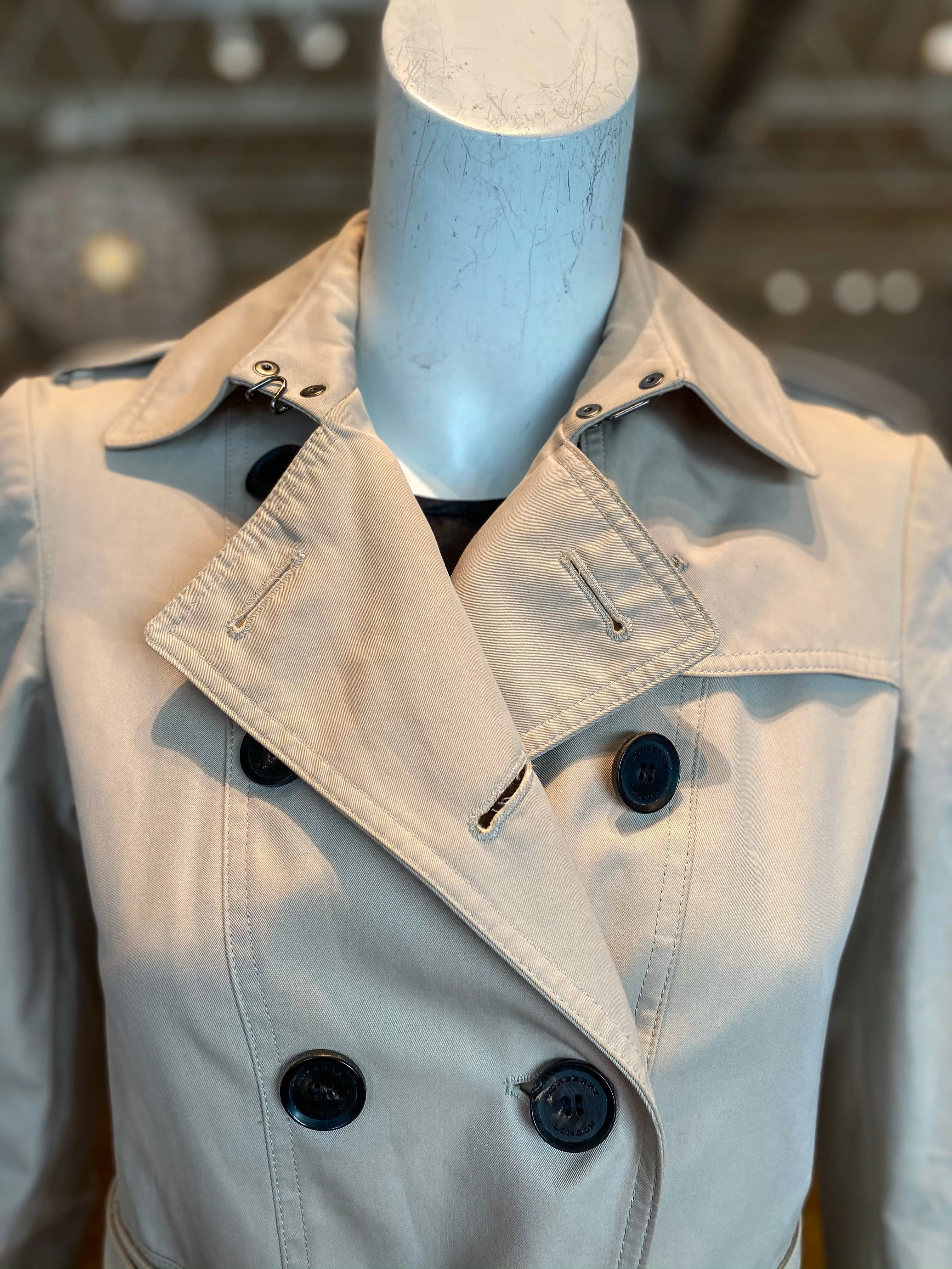 Burberry Massingham Gabardine Trench Coat
