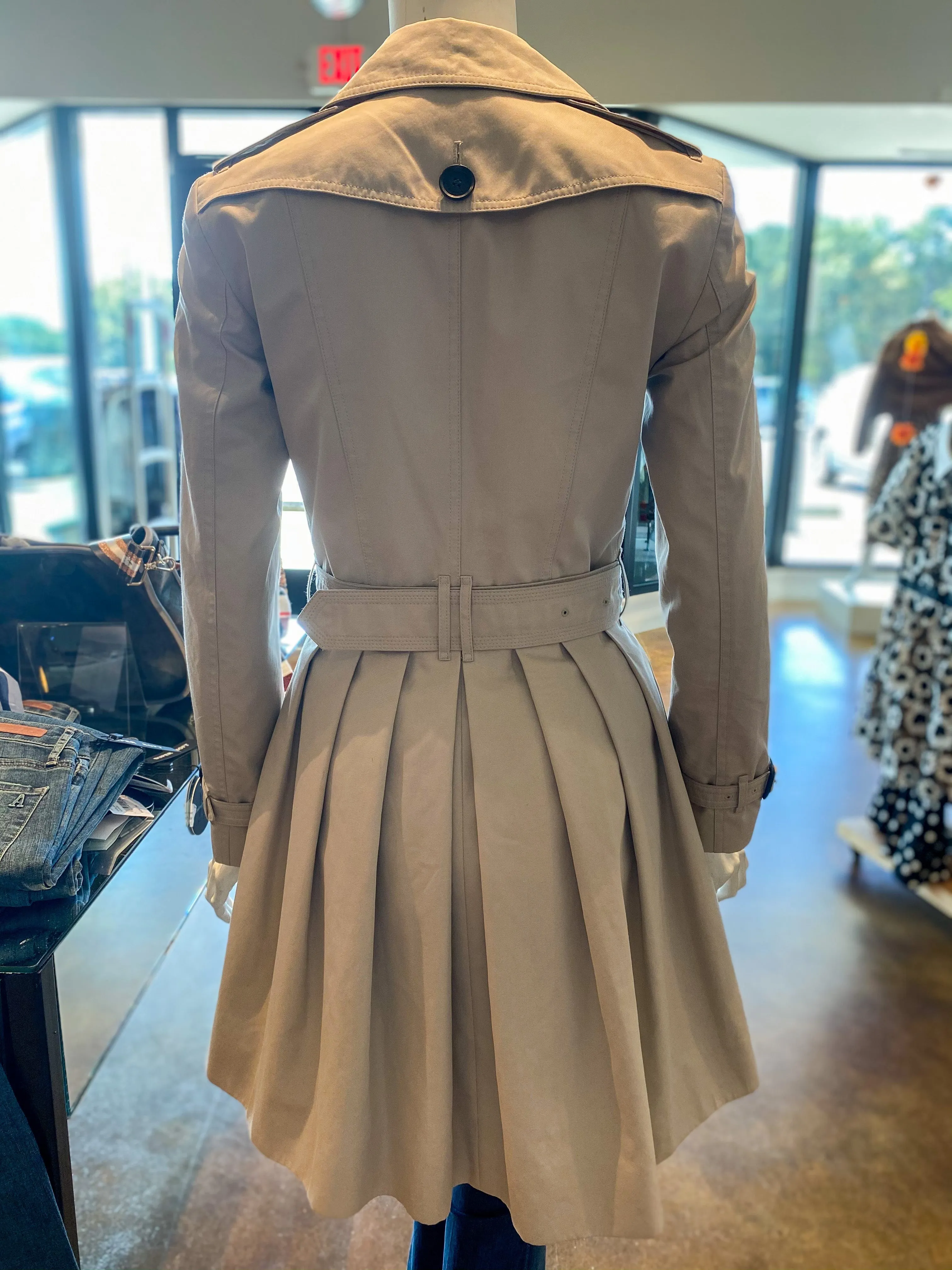 Burberry Massingham Gabardine Trench Coat