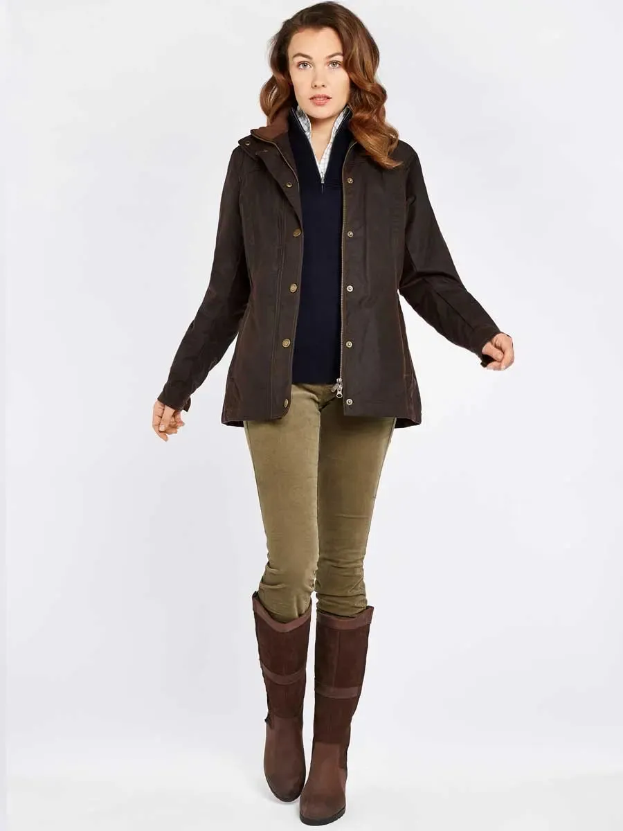 DUBARRY Ladies Mountrath Wax Jacket - Java