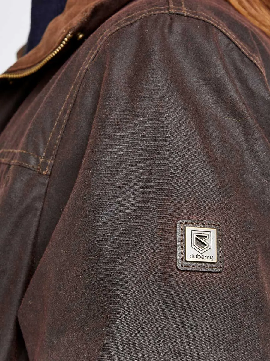 DUBARRY Ladies Mountrath Wax Jacket - Java