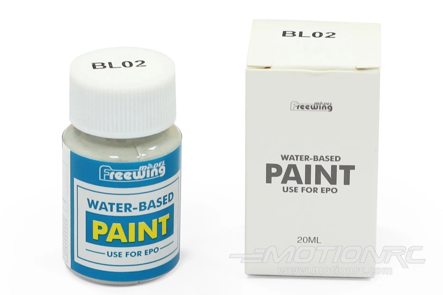 Freewing Acrylic Paint BL02 Light Gray 20ml Bottle