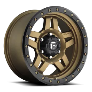 Fuel Anza Wheels | Matte Bronze w/Black Ring D583