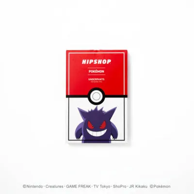 ＜ポケモン＞GANGAR/ゲンガー アンダーパンツ　メンズ　ポリエステルタイプ
