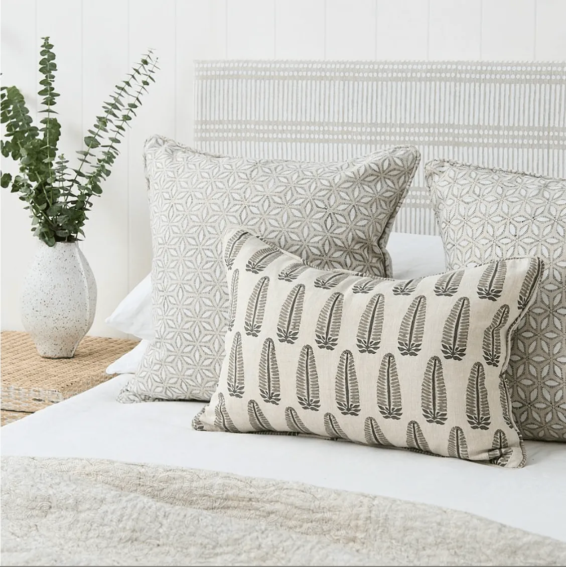 Hanami Mud Linen Cushion | 50x50cm