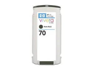 HP 70 130-ml Matte Black Ink Cartridge C9448A PARTIALLY USED