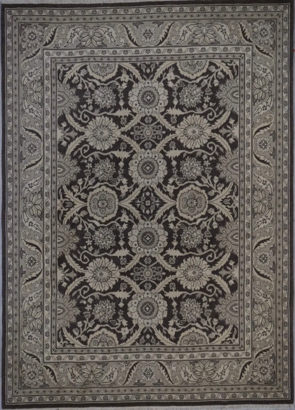 India Oushak Hand Knotted Wool 8X10