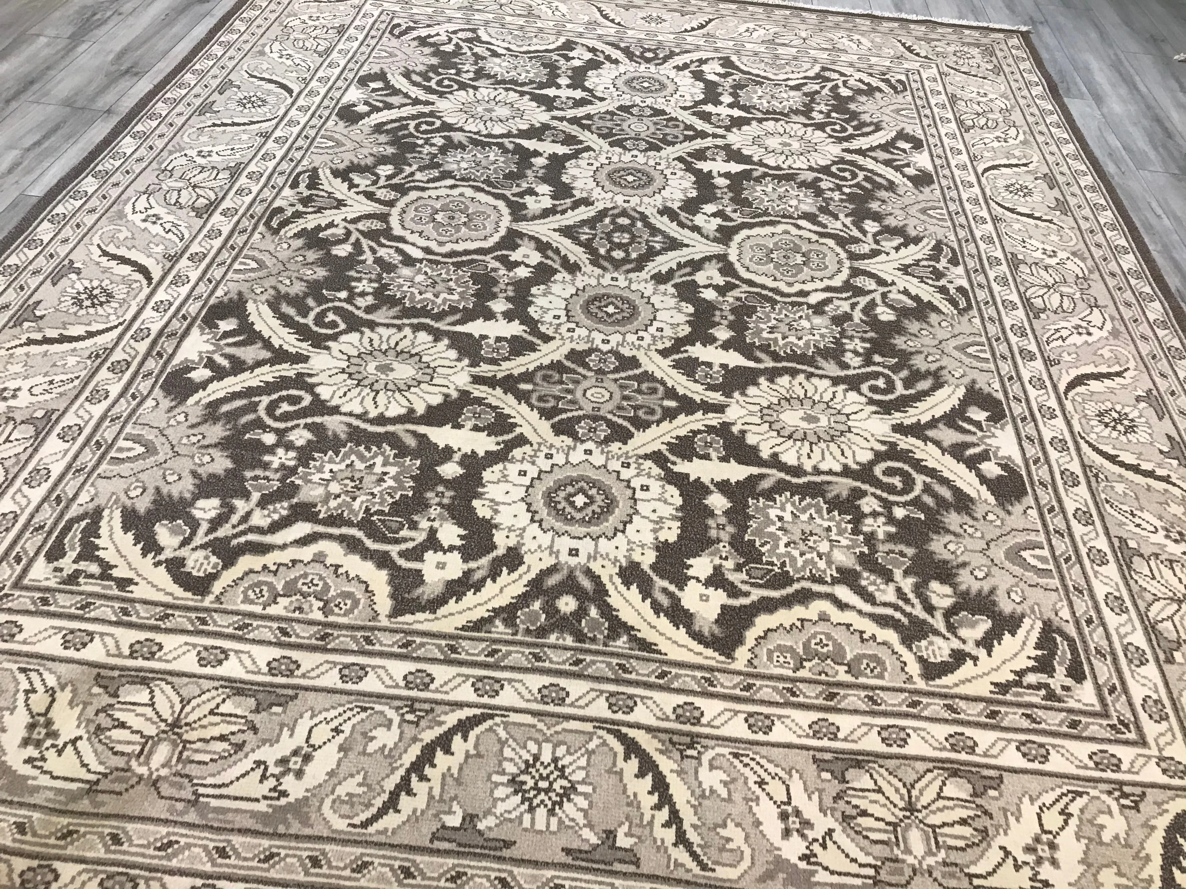 India Oushak Hand Knotted Wool 8X10