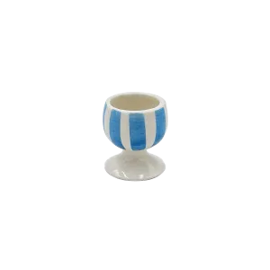 Light Blue Stripes Egg Cup