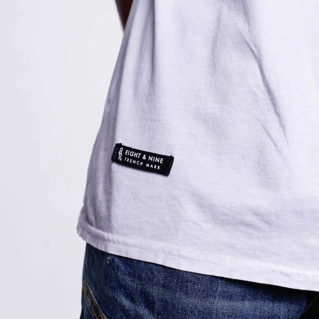 Live Wire T Shirt Dirty White