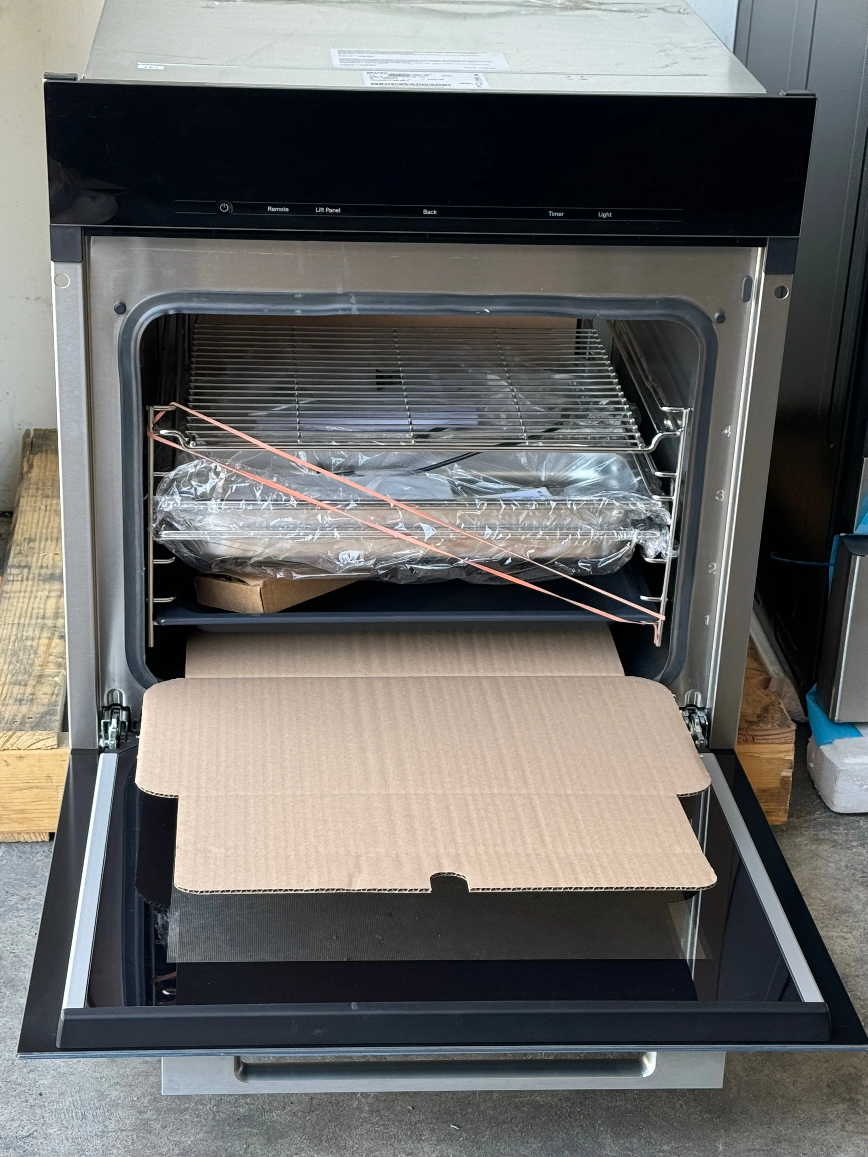Miele 7000 Series PureLine Series DGC7860CTS 24 Inch Single Combi-Steam Smart Electric Wall Oven with 2.54 cu. ft. Oven Capacity, M-Touch Display   Motion React, and DualSteam Technology. Non-Plumbed. Stainless Steel