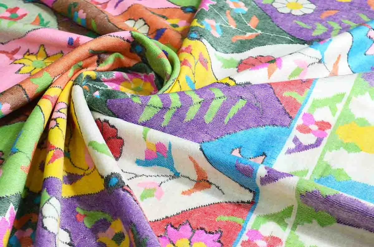 multi-coloured kani jamma - 4972
