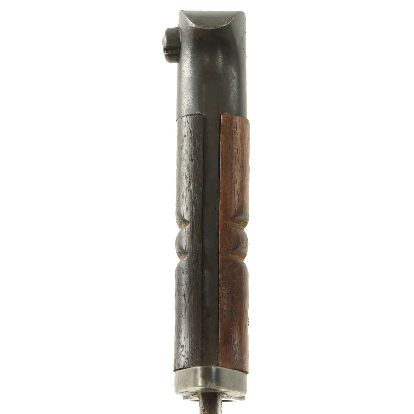 Original U.S. WWI M1917 Enfield Rifle Bayonet by Remington with Modified Maxim Patent Scabbard