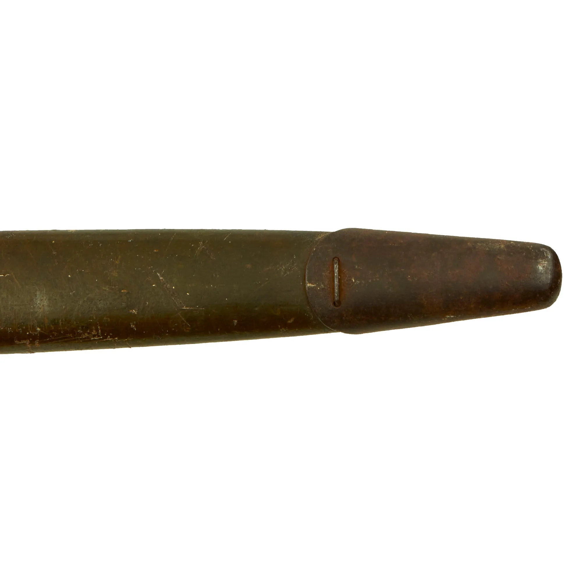 Original U.S. WWI M1917 Trench Gun Bayonet by Remington with First Pattern Scabbard & Belt Loop