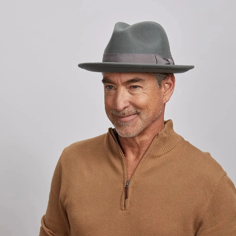 Pablo 2.0 | Mens Wool Felt Pinch Front Fedora Hat