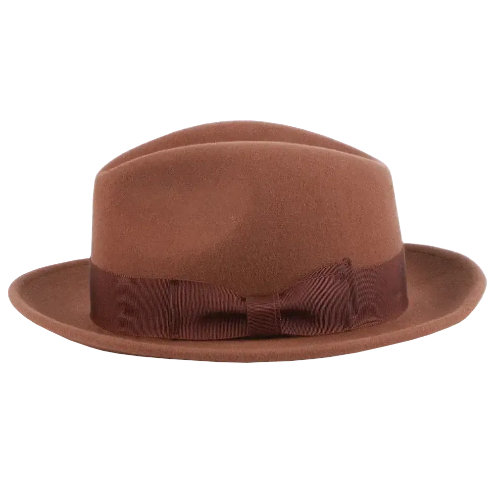 Pablo 2.0 | Mens Wool Felt Pinch Front Fedora Hat