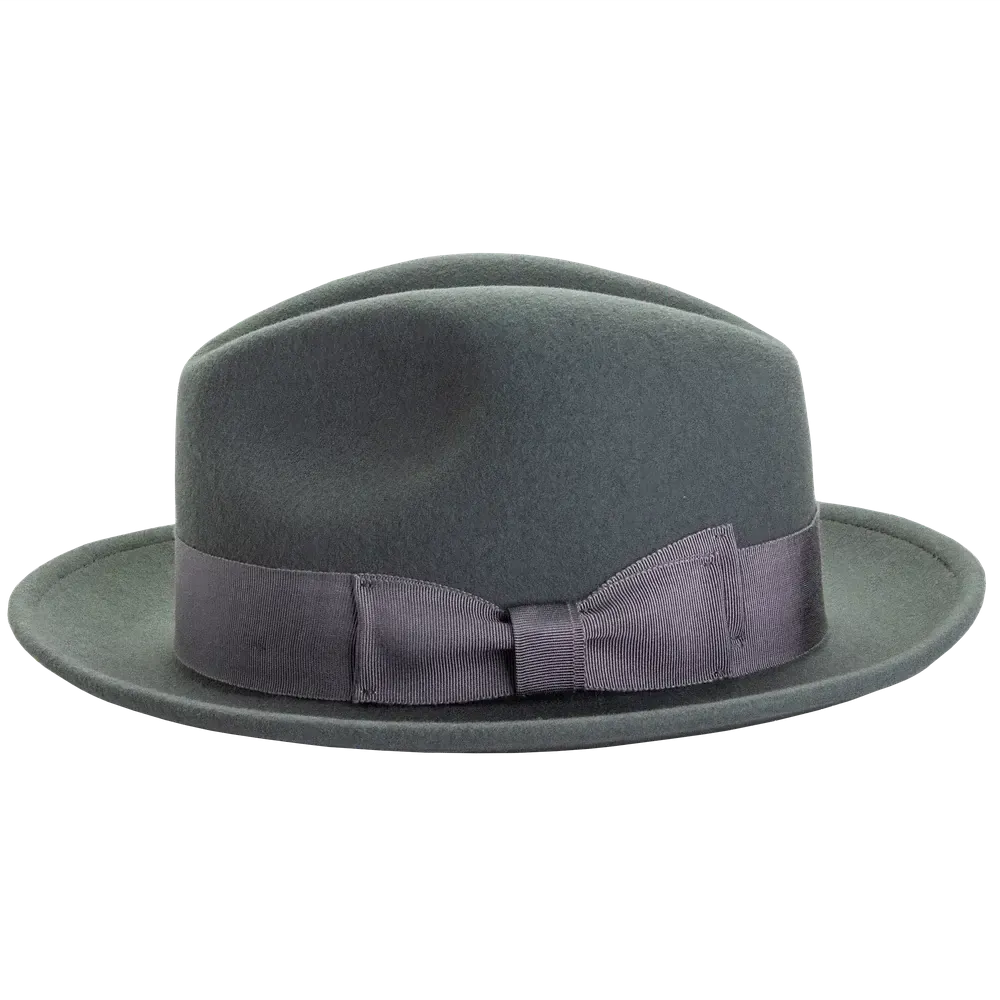 Pablo 2.0 | Mens Wool Felt Pinch Front Fedora Hat