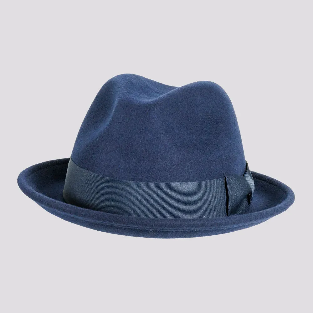 Pablo 2.0 | Mens Wool Felt Pinch Front Fedora Hat