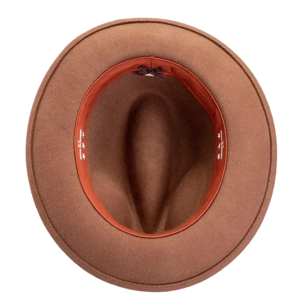 Pablo 2.0 | Mens Wool Felt Pinch Front Fedora Hat