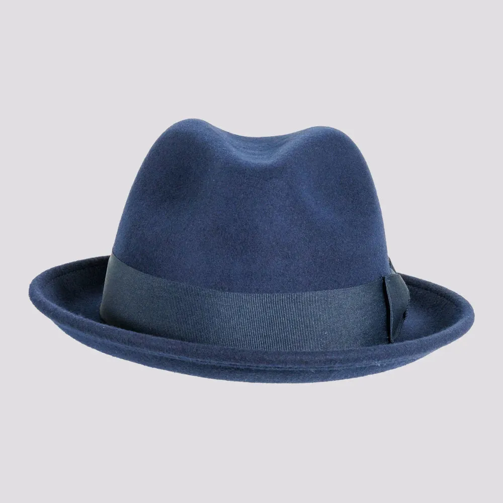 Pablo 2.0 | Mens Wool Felt Pinch Front Fedora Hat