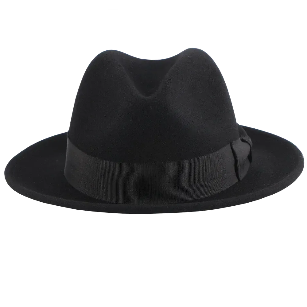 Pablo 2.0 | Mens Wool Felt Pinch Front Fedora Hat