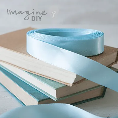Pale Blue Satin Ribbon