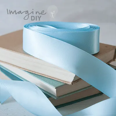 Pale Blue Satin Ribbon