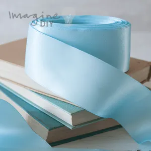 Pale Blue Satin Ribbon