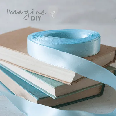 Pale Blue Satin Ribbon