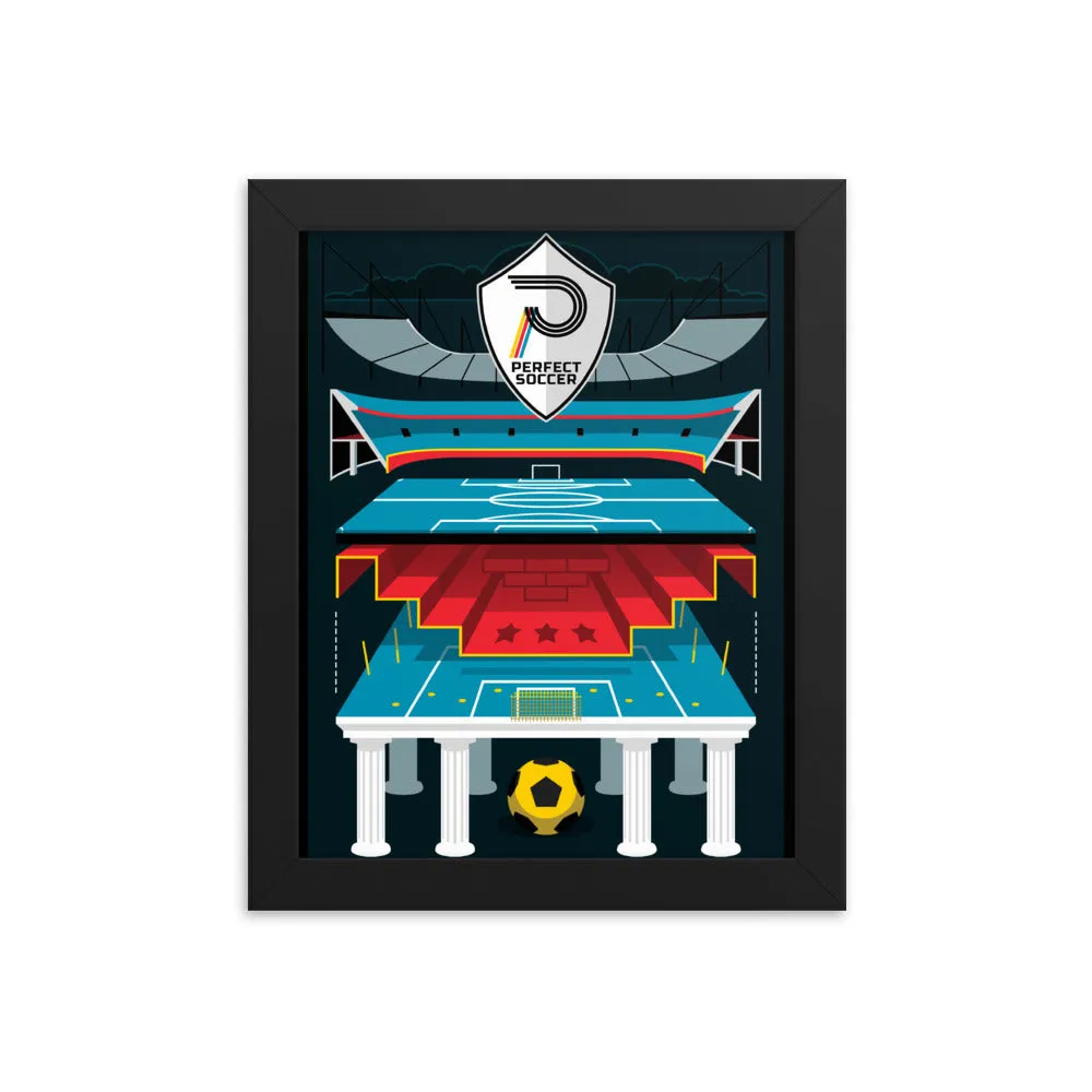 PILLARS | Framed poster