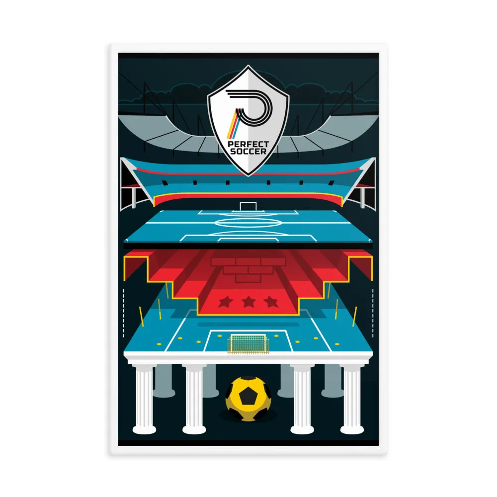 PILLARS | Framed poster