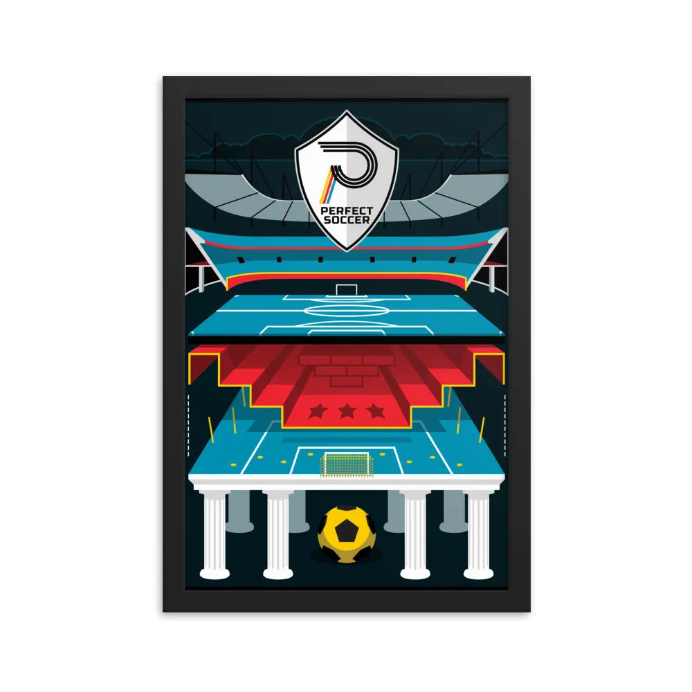 PILLARS | Framed poster