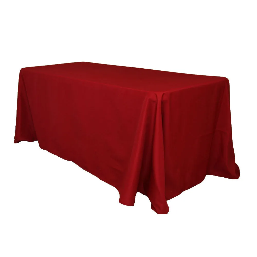 Polyester Table Fabric 60" Wide x 100 Meters Full Roll (Red)