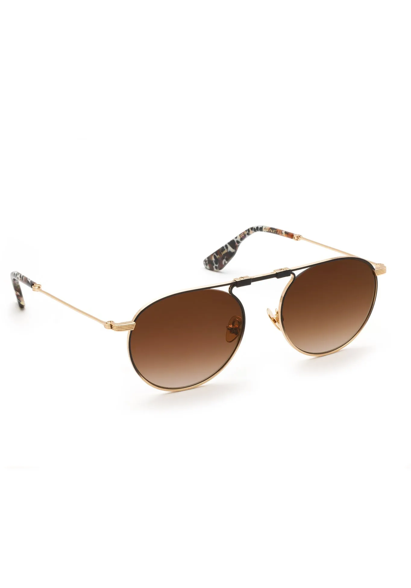 RAMPART FOLD | 18K   Matte Black Fade   Poppy Noir