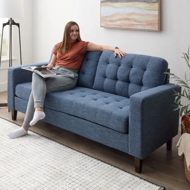 Rommi 3 Seater Fabric Sofa For Living Room