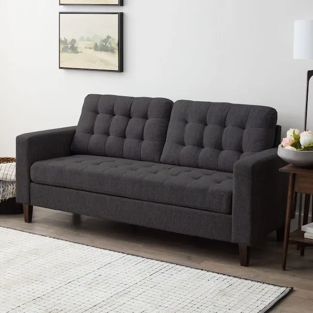 Rommi 3 Seater Fabric Sofa For Living Room