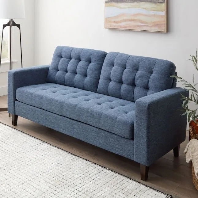 Rommi 3 Seater Fabric Sofa For Living Room