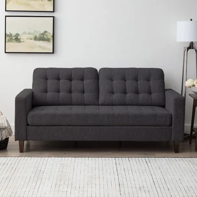 Rommi 3 Seater Fabric Sofa For Living Room