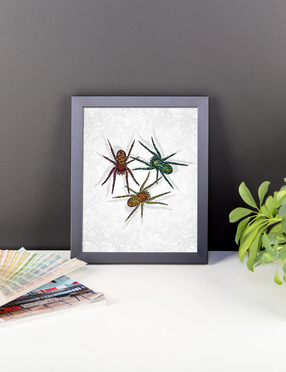 SPIDERS Framed poster