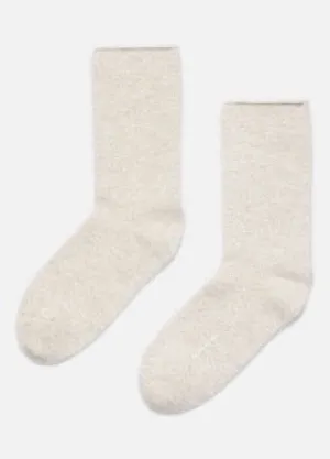 Vince Cashmere Heather Marble Short Sock
