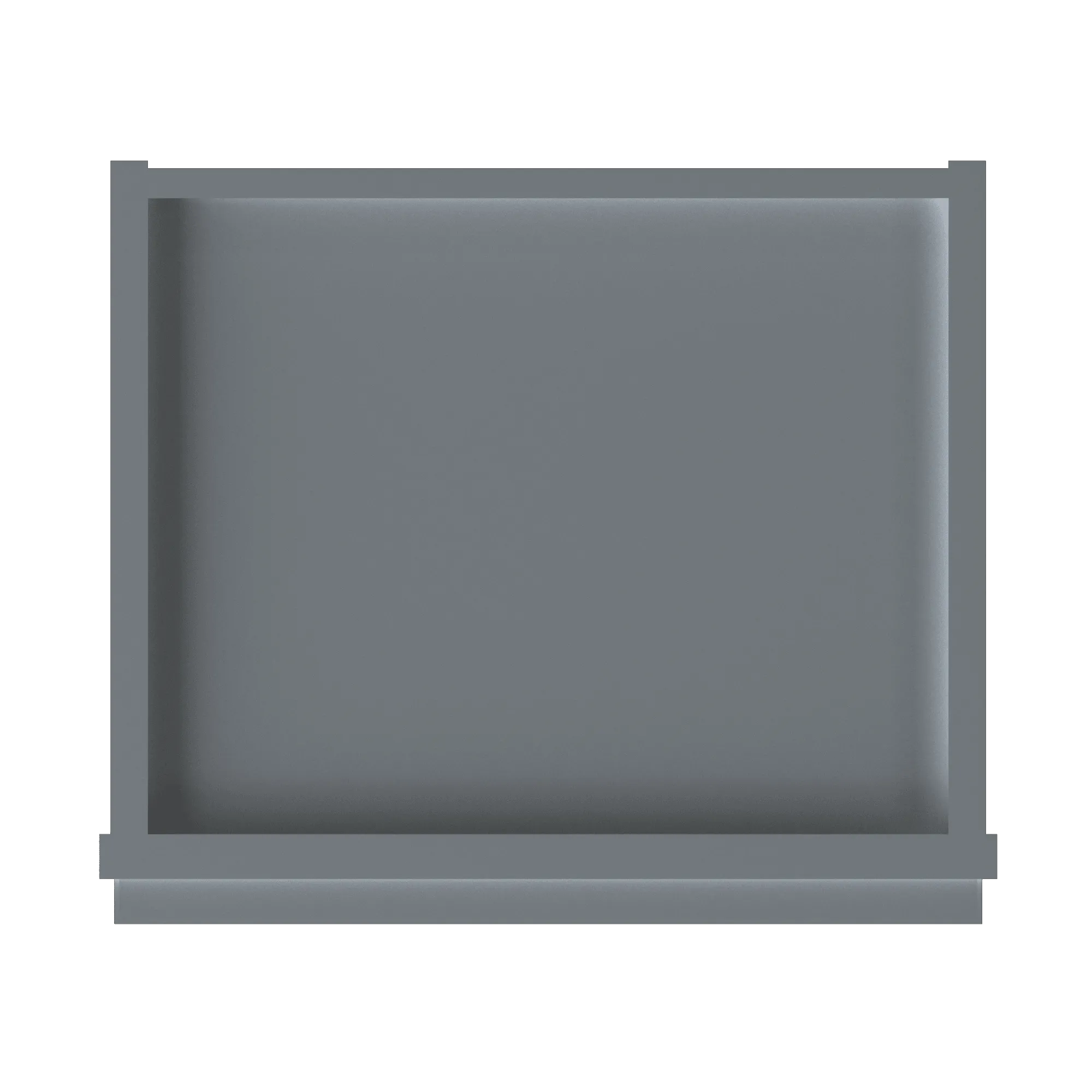 Wall Kitchen Cabinet W1530 Colonial Gray LessCare 15 in. width 30 in. height 12 in. depth
