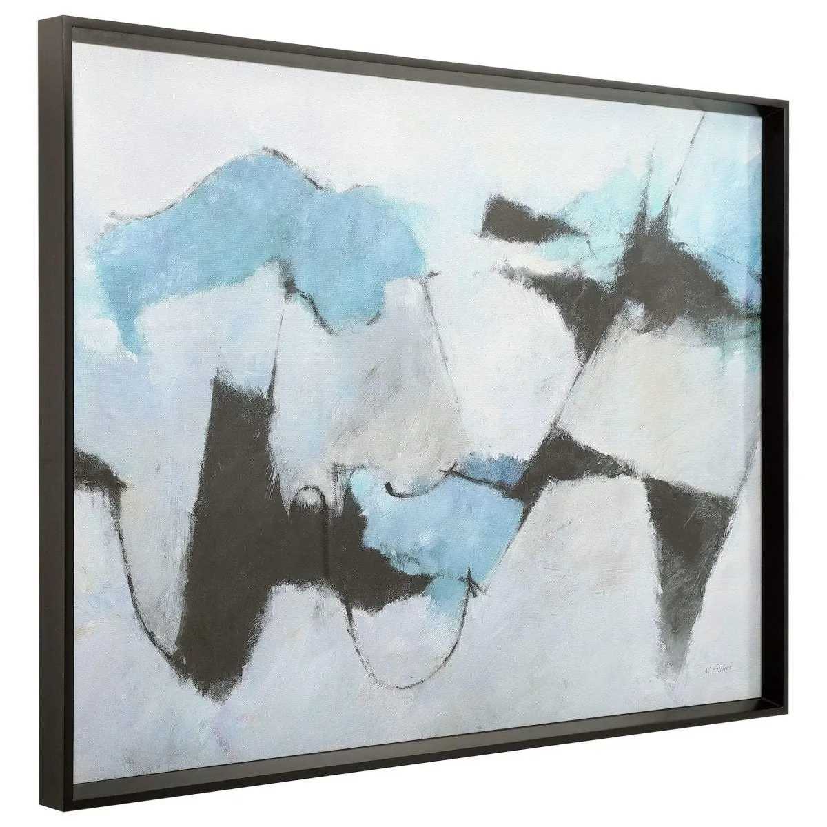 Winter Crops Framed Print