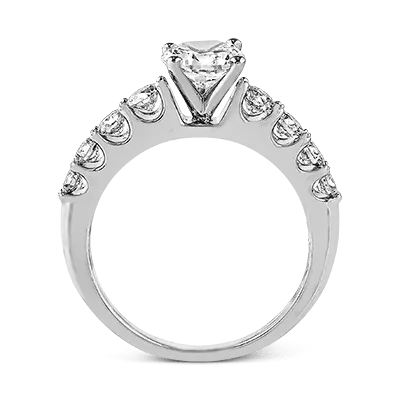 ZR984 Engagement Ring in 14k Gold with Diamonds
