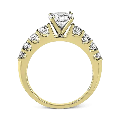 ZR984 Engagement Ring in 14k Gold with Diamonds